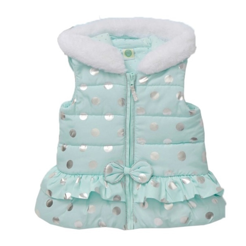 Never Worn Blue Puffer Vest!